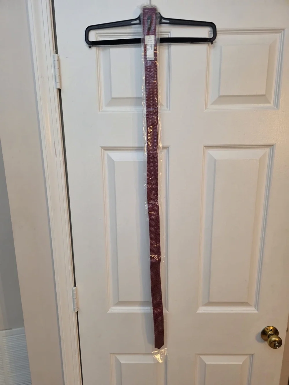 Women’s J Crew Silk Purple and Pink Belt. M/L. NWT. - Picture 2 of 3